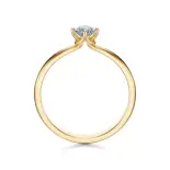 Pierścionek złoty z diamentem AJPZ_066